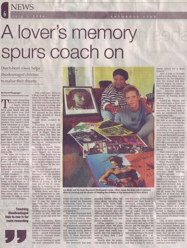 A lover's memory spurs coach on